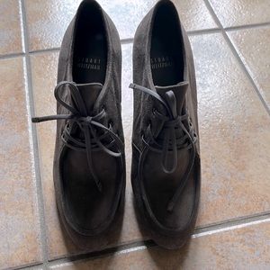 Stuart Weitzman Grey Ankle Booties